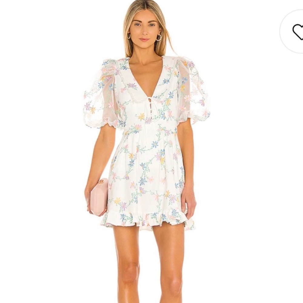 For Love & Lemons Majorie Mini Dress